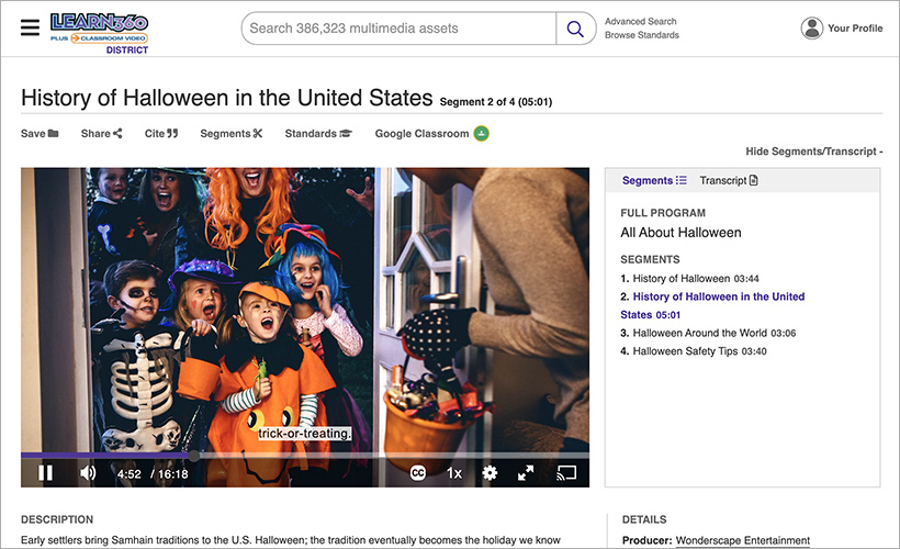History of Halloween in the United States on Learn360