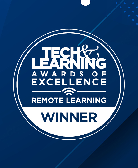 Tech Learning Award Excellence Remote Learning Winner