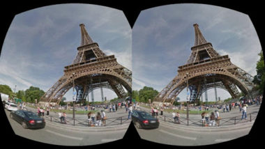 Virtual reality field trip to Paris