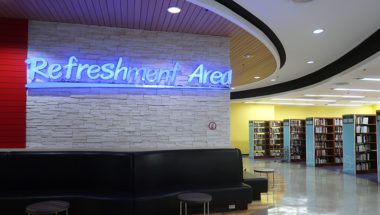 Library refreshment area