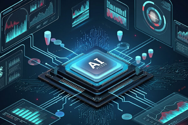 AI microchip to represent the Infobase Artificial Intelligence (AI) Streaming Collection