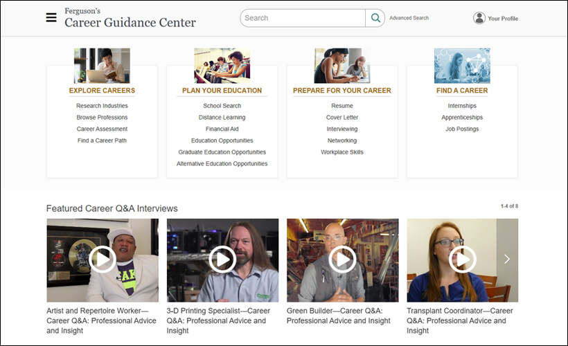 Ferguson's Career Guidance Center