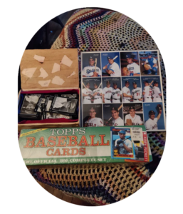 Jeff Hebert's baseball card collection