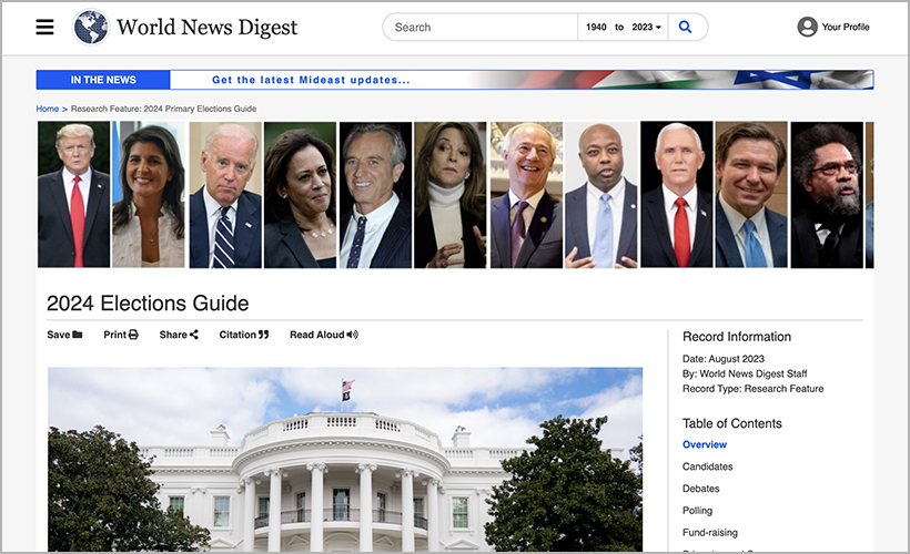 World News Digest’s 2024 Elections Guide