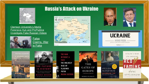 virtual library on Russia's attack on Ukraine