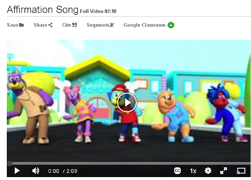 Affirmation Song from Doggyland, available on Learn360