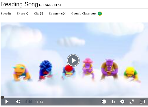 Reading Song from Doggyland, available on Learn360