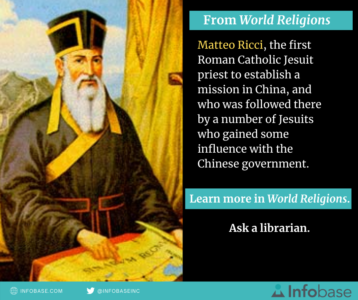 Matteo Ricci—from World Religions