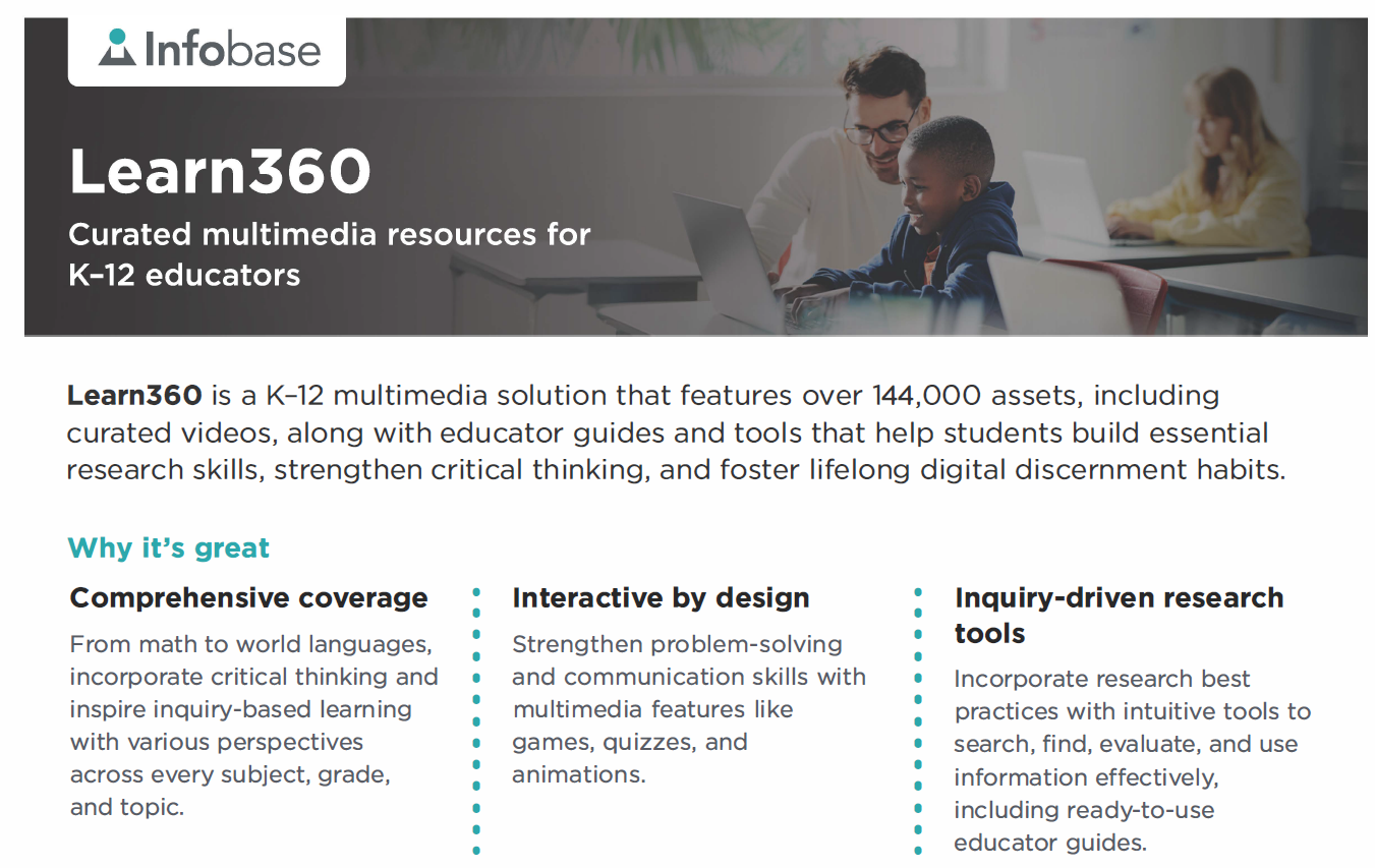 Learn360 Fact Sheet