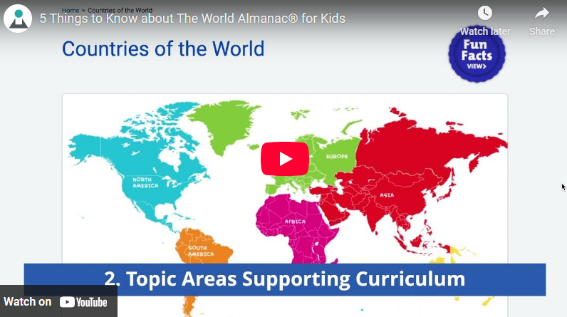 The World Almanac for Kids Video